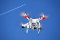 Can the dron endanger the plane? Drone and airplane together on sky