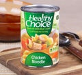 Can of Healthy Choice Chicken Noodle Soup