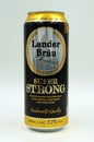 Can of Lander BrÃÂ¤u Super Strong beer.