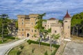 Can Taio Castle, in Santa Perpetua de Mogoda, Barcelona Spain Royalty Free Stock Photo