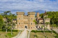 Can Taio Castle, in Santa Perpetua de Mogoda, Barcelona Spain Royalty Free Stock Photo