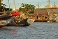 Can Tho, Vietnam. Market boats in the Mekong delta Royalty Free Stock Photo