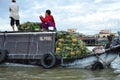 Can Tho, Vietnam. Market boats in the Mekong delta