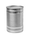 Can Tin Isolated, Preserve Template Mockup, Metal Milk Package, Aluminum Cylindrical Container