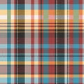Seamless lumberjack shirt pattern. Plaid design. Textile fabric. Repeat. Colorful.