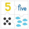 The jigsaw puzzle number-5