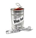 Can of Whoop Royalty Free Stock Photo