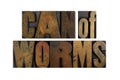 Can of Worms Royalty Free Stock Photo