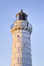 Cana Island Lighthouse Morning Glow Royalty Free Stock Photo