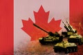 Canada army, military forces Royalty Free Stock Photo