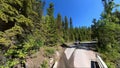 Canada British Columbia The Mushbowl Bridge over the Murtle River