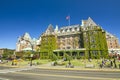 The old town in Inner Harbour district. Victoria, British Columbia, Canada Royalty Free Stock Photo