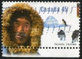 Postage stamp printed by Canada Royalty Free Stock Photo