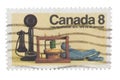 CANADA - CIRCA 1974: A stamp printed in issued for the 10