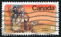 Postage stamp printed by Canada