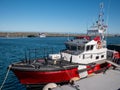 Canada Coast guard ship. Powerful aid ship Royalty Free Stock Photo
