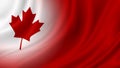 Canada day banner background design of flag with copy space Royalty Free Stock Photo