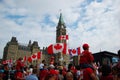 Canada Day in Parliament Hill, Ottawa