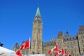 2011 Canada Day in Parliament Hill, Ottawa, Canada Royalty Free Stock Photo