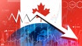 Canada economy sees deepest decline on record.