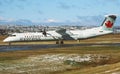 Canada Express De Havilland DHC-8-402Q C-GGMZ CN 4399 Royalty Free Stock Photo