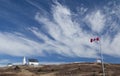 Canada flag at Cape Spear Lighthouse National Historic Site