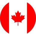 Canada Flag illustration vector eps Royalty Free Stock Photo