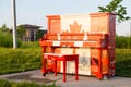 Canada Flag piano