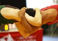 Canada games wrestling men headlock