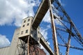 Canada Maltage grain elevators Royalty Free Stock Photo