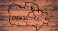 Canada Map Brand