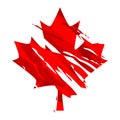 Canada maple leaf Royalty Free Stock Photo
