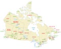 Canada national park map