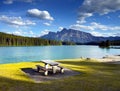 Canada, Nature Landscape, Banff National Park Royalty Free Stock Photo