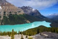 Canada, Nature Landscape, Banff National Park Royalty Free Stock Photo