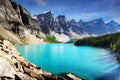 Canada, Nature Landscape, Banff National Park Royalty Free Stock Photo