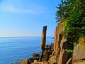 Canada, Nova Scotia, Digby County, Balancing Rock Royalty Free Stock Photo