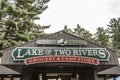 Canada Ontario Lake of two rivers campground store Algonquin outfitters in Algonquin National Park