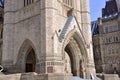 Canada Parliament Building Gate Royalty Free Stock Photo