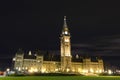 Canada Parliament Building at night, Ottawa, Canada Royalty Free Stock Photo