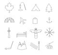 Canada pictograms