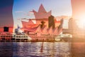 Canada Place and commercial buildings in Downtown Vancouver