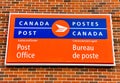 Canada Post Sign.