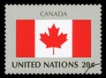 CANADA - Postage Stamp of Canada national flag