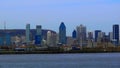 Canada, Province of Quebec, aerial view of the city of Montreal