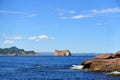 Canada Quebec Gaspe Perce Rock Royalty Free Stock Photo