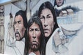 Canada`s First People, Chemainus, BC Murals