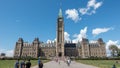 Canada's Parliament Building during the day Royalty Free Stock Photo