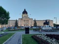 Canada saskatchewan July 20 ,2022 a view of Saskatchewan Legislative Building