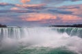 Canada, Scenic Niagara Waterfall, Horseshoe Falls, Canadian side Royalty Free Stock Photo